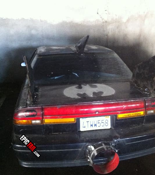 Watch: batmobile Fail