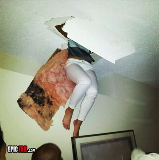 Scene: ceiling Fail