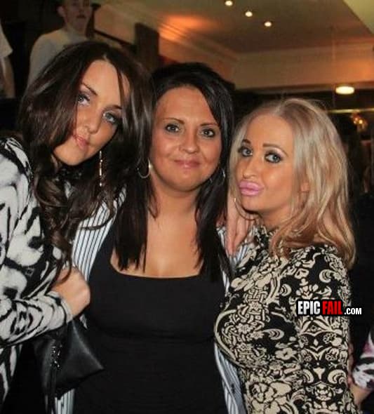 Moment: duckface Fail