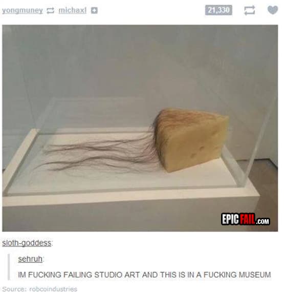 Caught on camera: art FAIL / Comment WIN