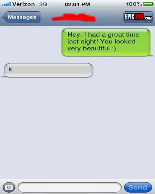 Moment: date Followup Text FAIL