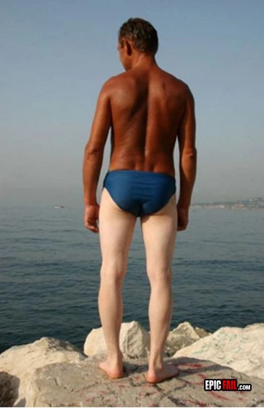 Watch: epic Tan Fail