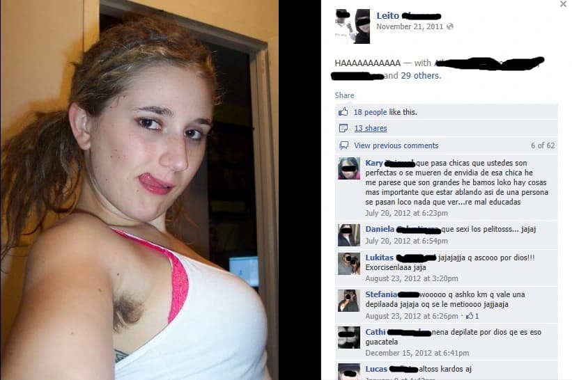 Scene: facebook Selfpic FAIL