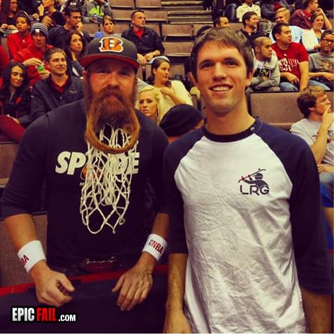 Caught on camera: basketBeard WIN