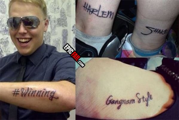 Moment: cool Tats FAIL