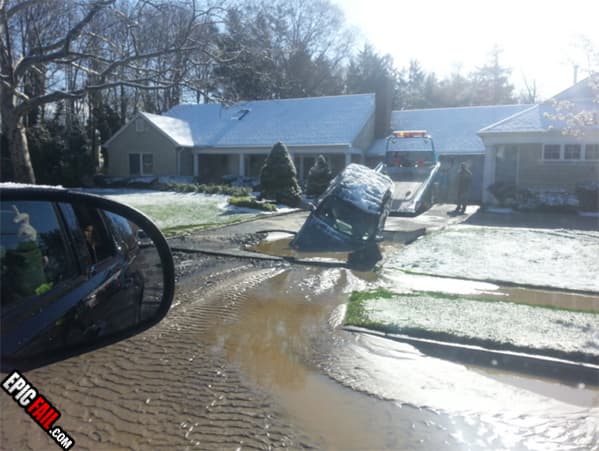 Scene: driveway FAIL