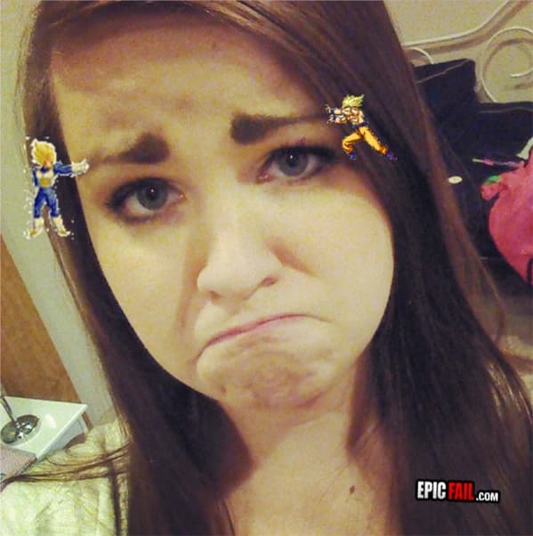 Scene: eyebrows FAIL