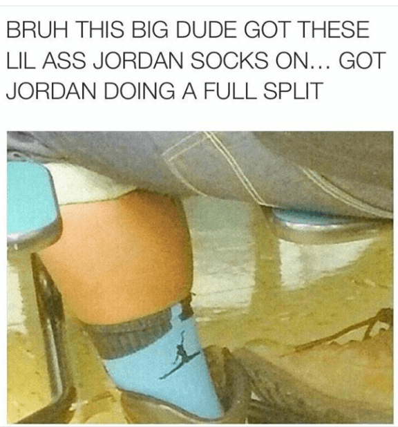 Moment: cankles FAIL