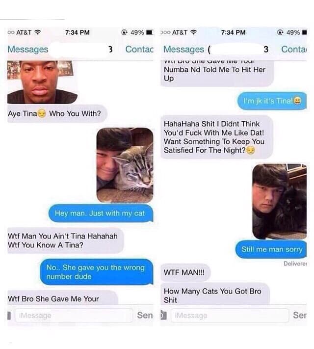 “Aye Tina” — fail moment