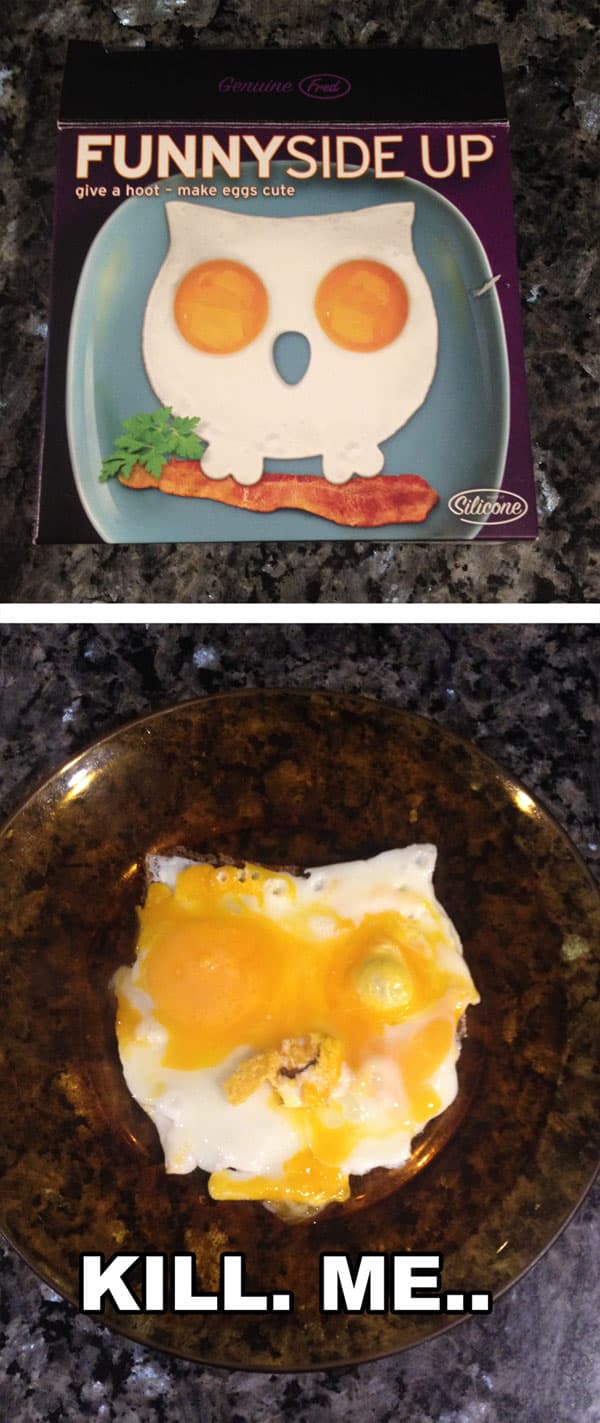 Moment: cute Breakfast FAIL