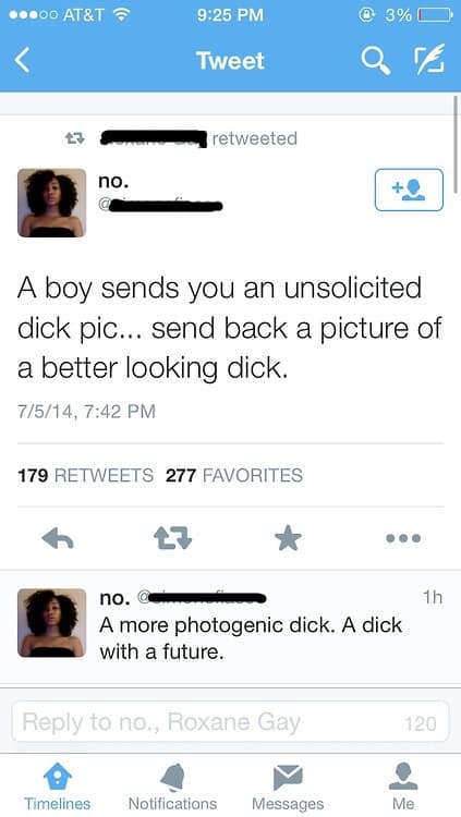 Dick Pic Solution — fail moment