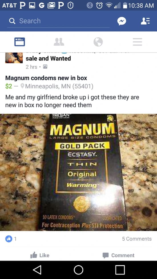 Exactly what I want to buy secondhand — fail moment