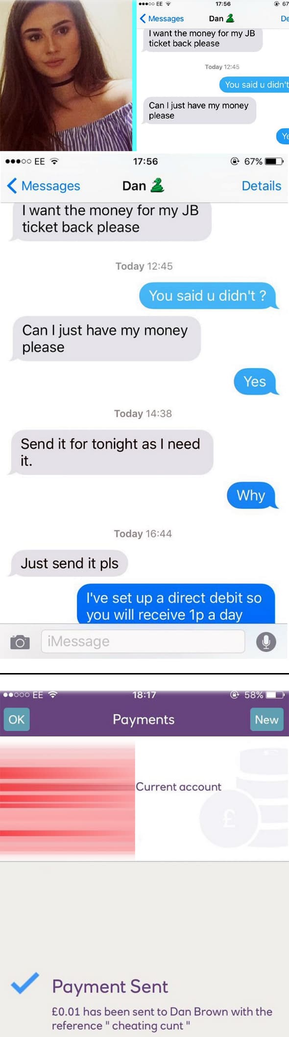 17-year-long Revenge on Cheating Ex — fail moment