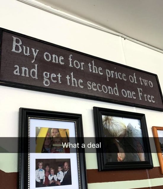 I KNOW A GOOD DEAL WHEN I SEE ONE — fail moment