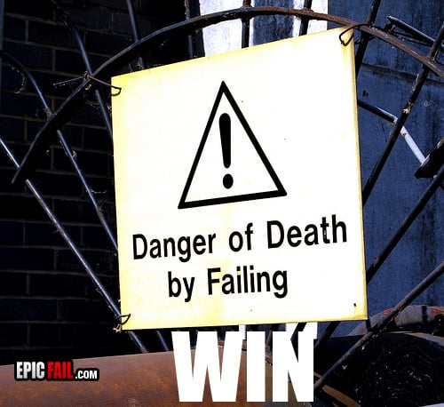 Moment: danger Sign Win
