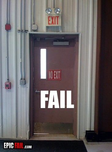 Moment: exit Fail