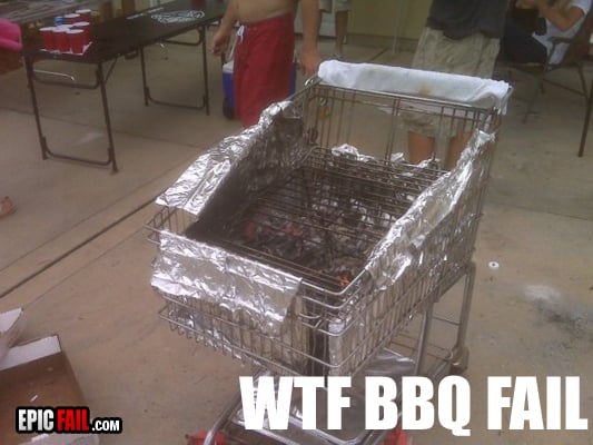 Moment: bBQ Grill Fail