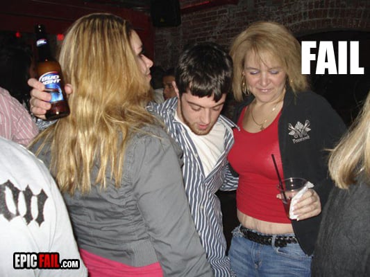 Watch: cougar Fail