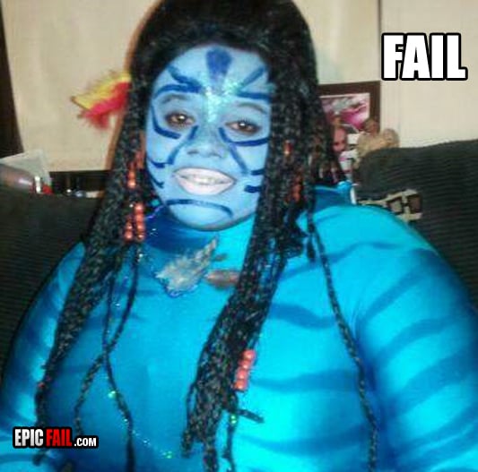 Caught on camera: avatar Fail