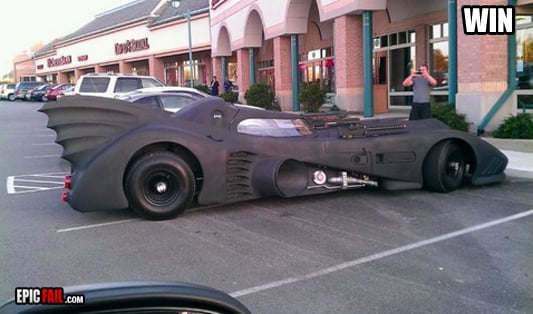 Watch: batmobile Win