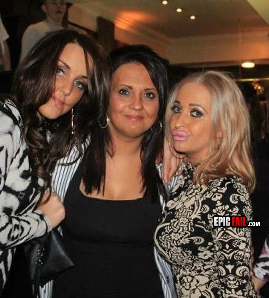Moment: duckface Fail