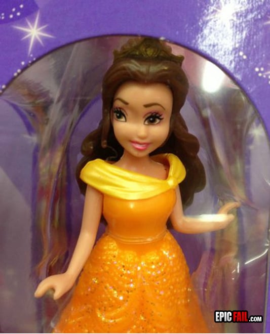 Caught on camera: doll Fail