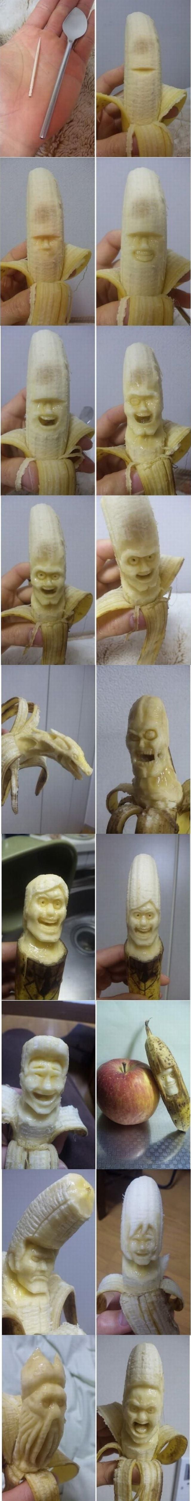 Watch: banana Art WIN