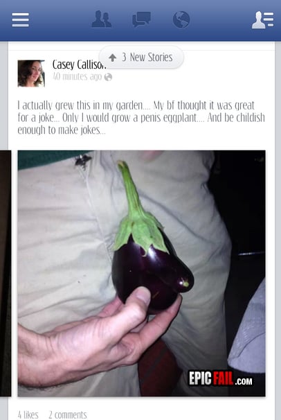 Watch: eggplant FAIL