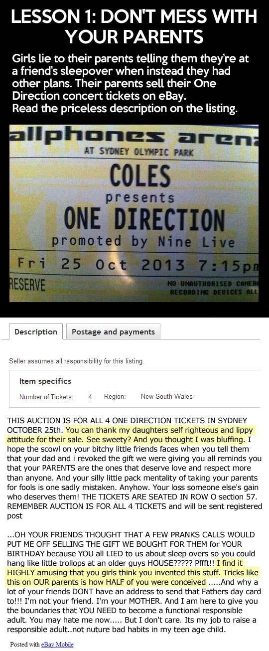 And This Is Why You Should Never Lie To Your Parents… — fail moment