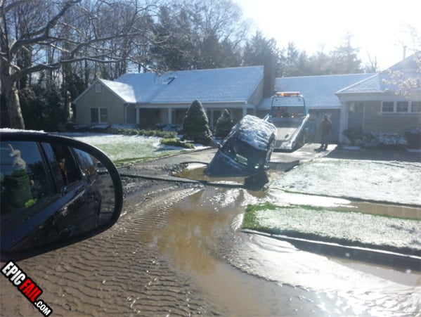 Scene: driveway FAIL