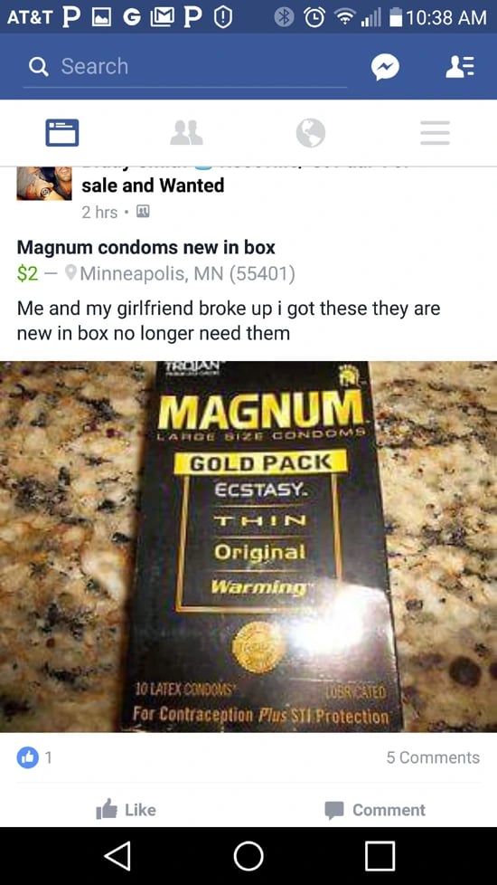 Exactly what I want to buy secondhand — fail moment