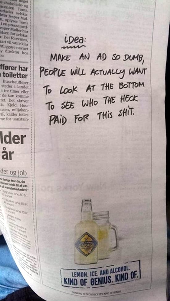 Advertising that Works — fail moment