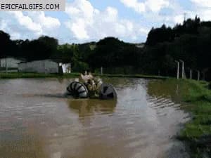 Caught on camera: boat Fail