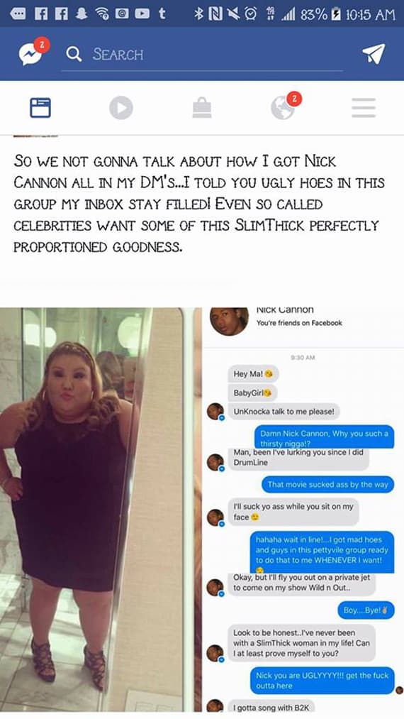 GIRL LIES ABOUT BEING HIT ON BY NICK CANNON β fail moment