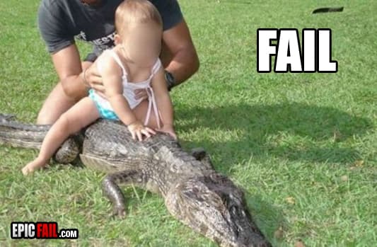 When in Florida — fail moment