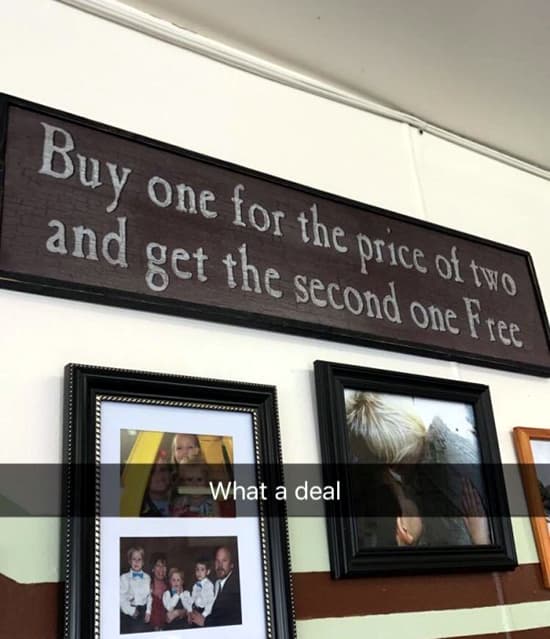 I KNOW A GOOD DEAL WHEN I SEE ONE — fail moment