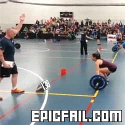 Caught on camera: crossfit Fail