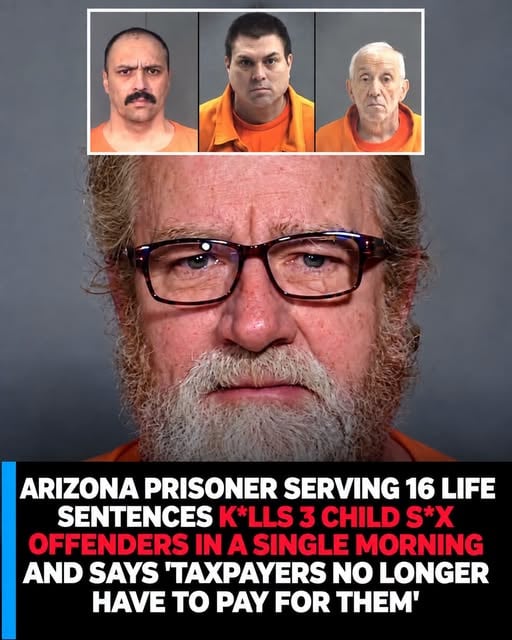 Already Serving 16 Life Sentences, Arizona Inmate Now Faces Death Penalty in Triple Killing But Many Call Him A Hero —...