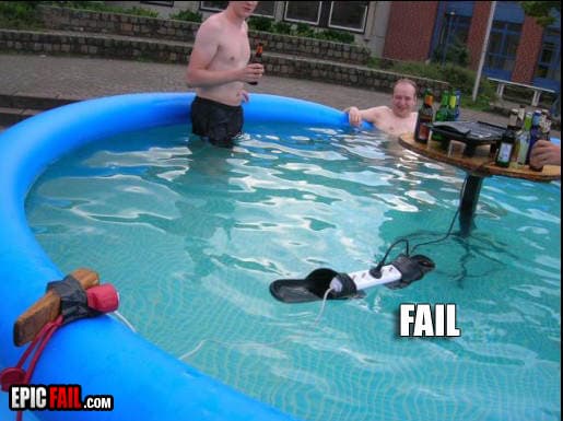 Caught on camera: common Sense Fail
