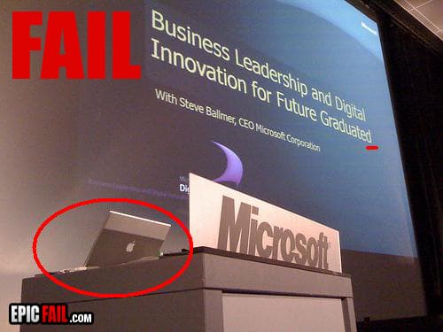 Watch: microsoft Double Fail