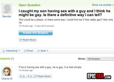 Caught on camera: parental Denial Fail