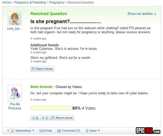 Moment: cyber Babies Fail