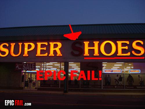 Clip: store Sign Fail