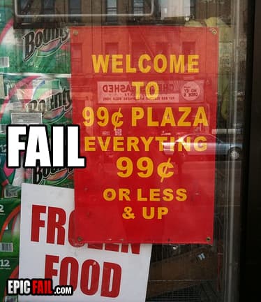 Clip: 99 Cent Store Fail