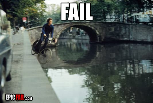 Caught on camera: about to Fail