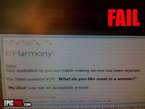 Watch: eHarmony Honesty Fail