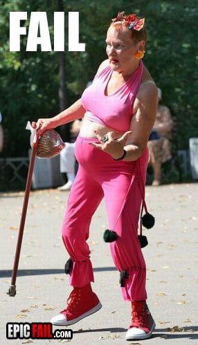 Scene: fashion Fail