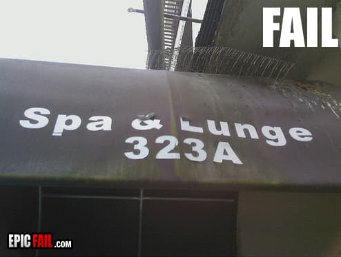 Clip: sign Fail