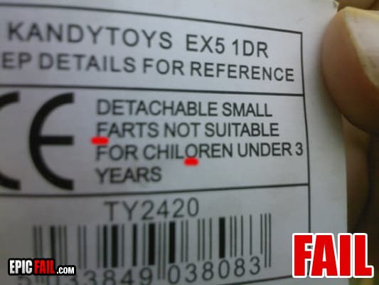 Scene: double Spelling Fail
