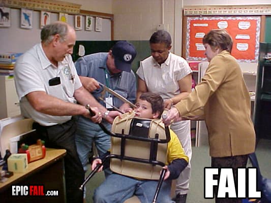 Moment: decision Fail